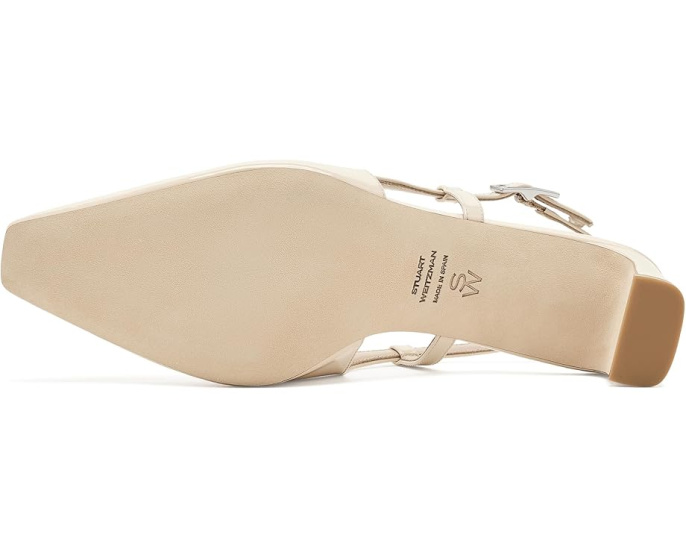 Босоножки Baby Babette Slingback Stuart Weitzman на каблуке