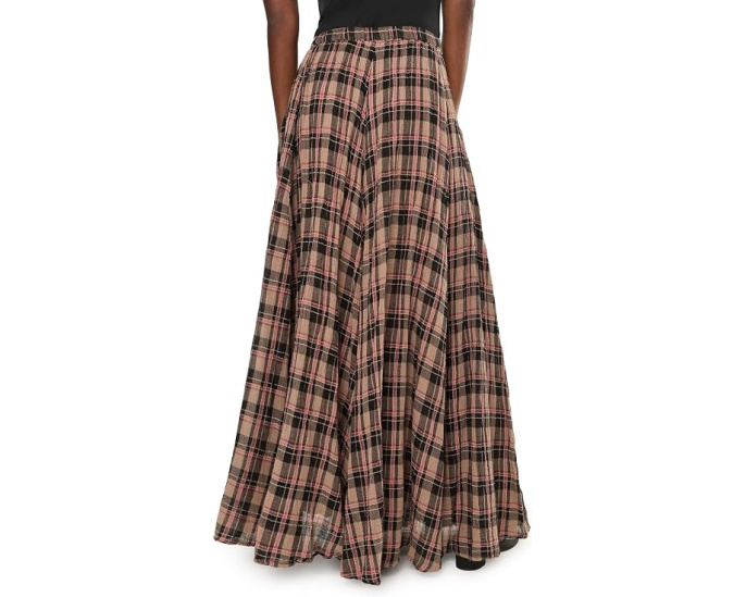 Юбка Free People Ives Maxi в клетку