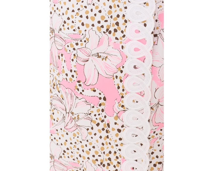 Платье Fresia Stretch Shift от Lilly Pulitzer сиренево-розовое