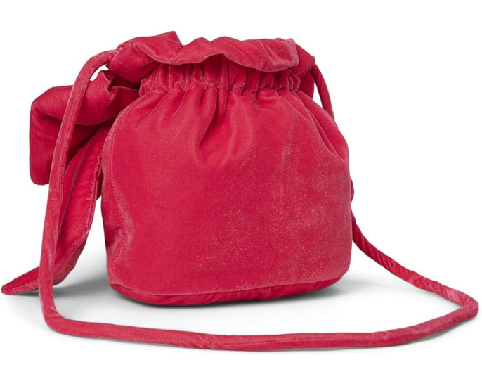 Сумка Free People Belle Velvet Bow из бархата с большим бантом