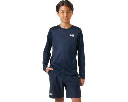 Детская толстовка Helly Hansen Tech с длинным рукавом и защитой UPF 50