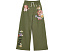 Floral Wide-Leg Fleece Sweatpants (Big Kid)