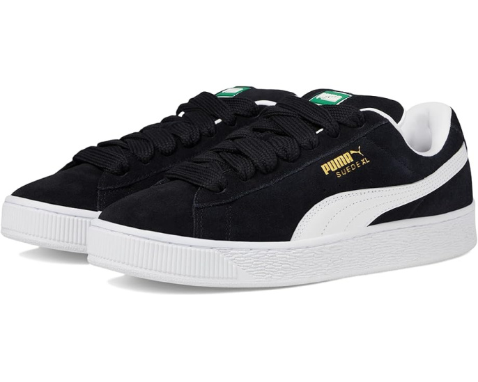 Кроссовки PUMA Suede Xl с замшевым язычком и кожаными деталями