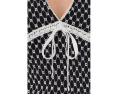 Топ Free People Good Graces Top с вышивкой и бантом