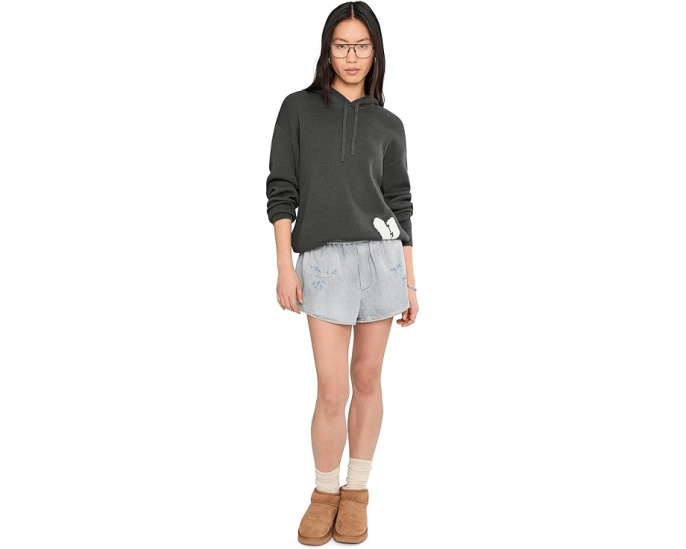 Худи CozyChic Cotton с вырезом сердечко от Barefoot Dreams