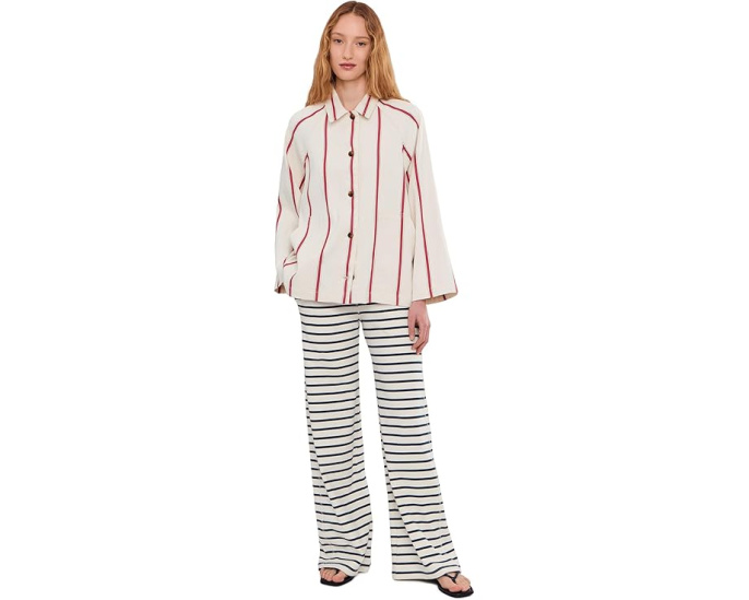 Брюки Surfside Rib из ребристой ткани Faherty с органическим хлопком