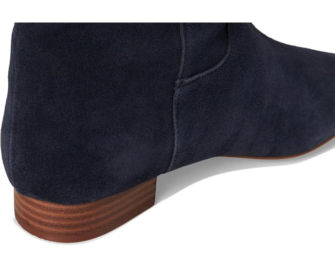 Высокие сапоги Madewell Taylor из замши с круглым носком