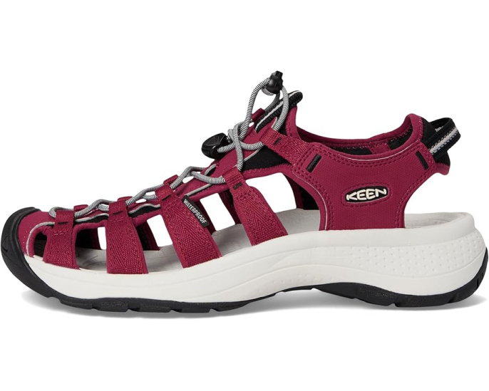 Сандалии KEEN Astoria West с подошвой Aquagrip и стелькой с пробиотиками