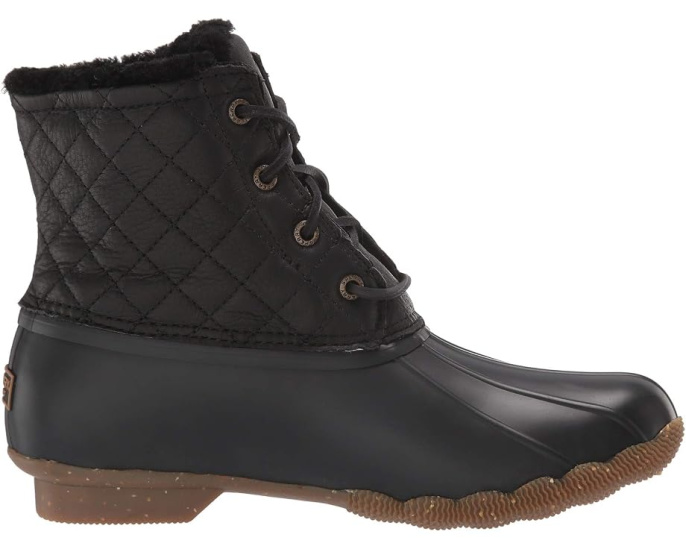 Зимние ботинки Sperry Saltwater Winter Lux на утиный манер