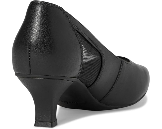 Туфли Clarks Kepley Cora с перфорированными вставками и каблуком kitten heel