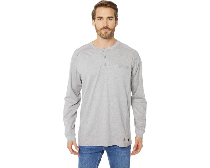 Футболка Ariat Work FR Air Henley с длинным рукавом