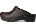 Клог Dansko Karl из прочной кожи для работы