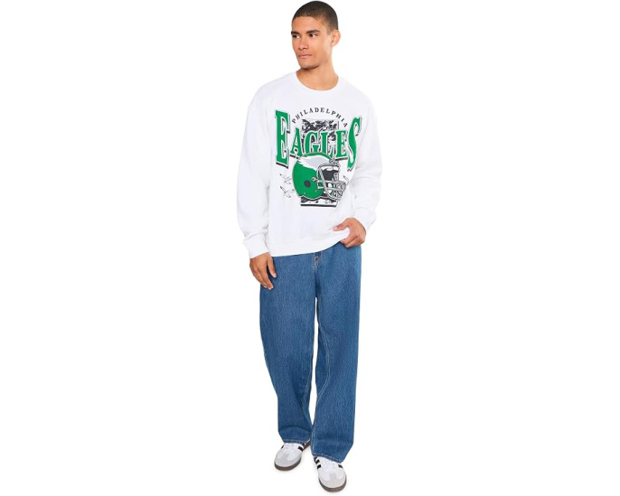 Junk Food Clothing флис NFL Philadelphia Eagles Conversion Crew
