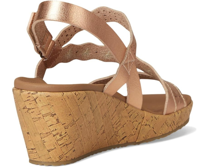Босоножки Skechers Beverlee Cherished Aura с вышитым верхом и регулируемым ремешком