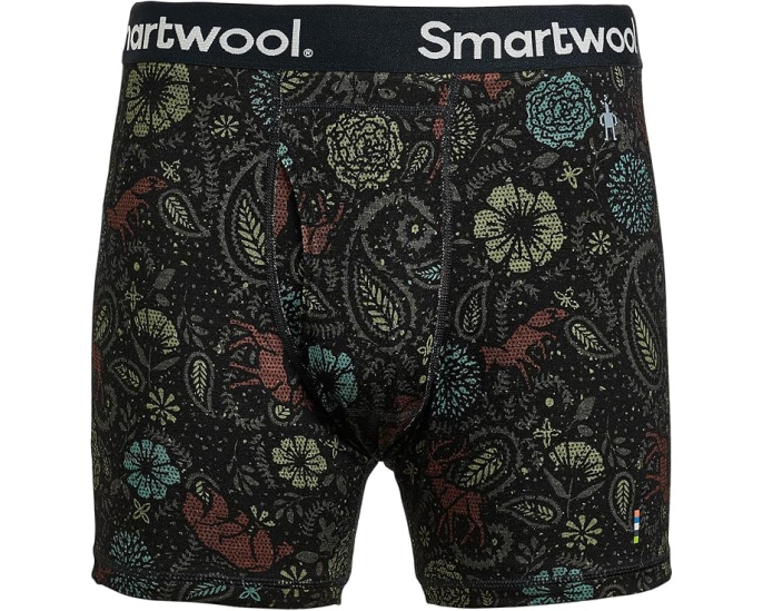 Боксеры Smartwool Merino Print с принтом