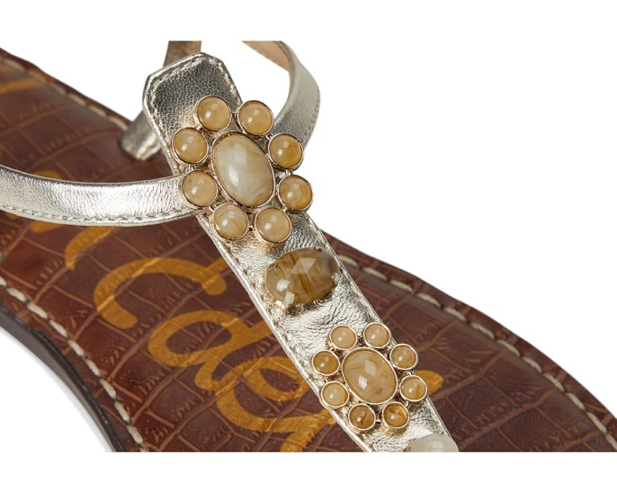 Сандалии-шлепанцы Sam Edelman Gigi Ray с регулируемым ремешком и мягкой стелькой