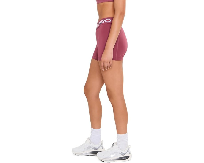 Велосипедки Nike Pro Mid-Rise 3 дюйма с принтом