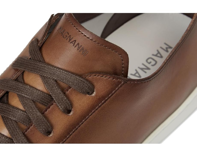 Кроссовки Magnanni Beckett с платформой из кожи и резиновой подошвой
