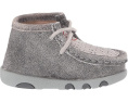 Мокасины Twisted X Chukka Driving Moc для малышей с резиновой подошвой