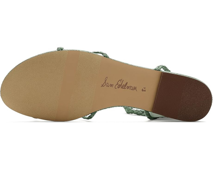 Сандалии Sam Edelman Ellina Braid с плетеными ремешками и круглым носком