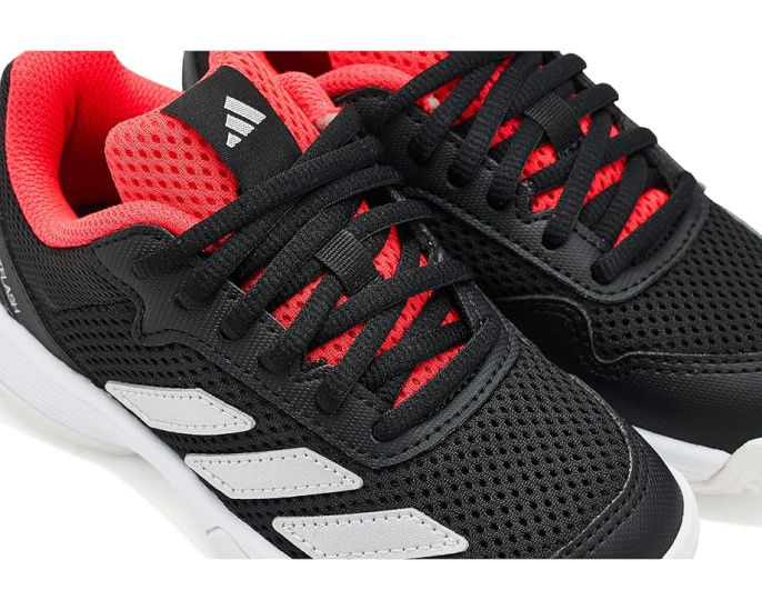 Теннисные кроссовки adidas Kids Courtflash с сетчатым верхом