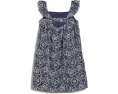 Платье Janie and Jack Bold Eyelet Swing с вышивкой Navy Blue для девочек