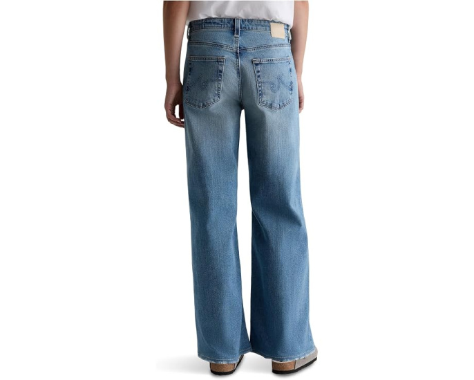 AG Jeans Saige джинсы со средней посадкой и широкими штанинами Western Front