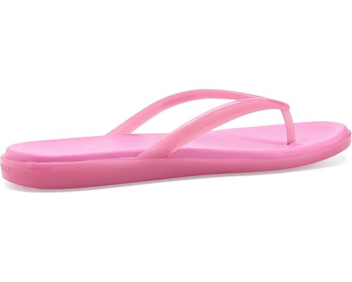 Crocs шлепанцы Miami на танкетке с минималистичными ремешками