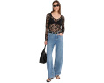 Free People топ Early Sunsets Layering с цветочным кружевом