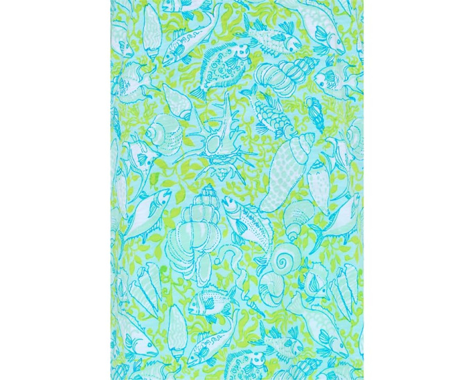 Топ Lilly Pulitzer Etta с круглым вырезом из пима-хлопка