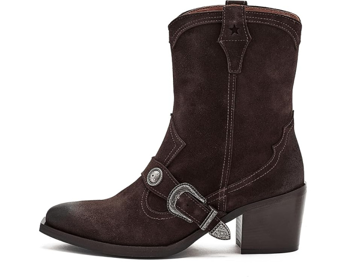 Ковбойские сапоги Free People Farrah Western с острым носком