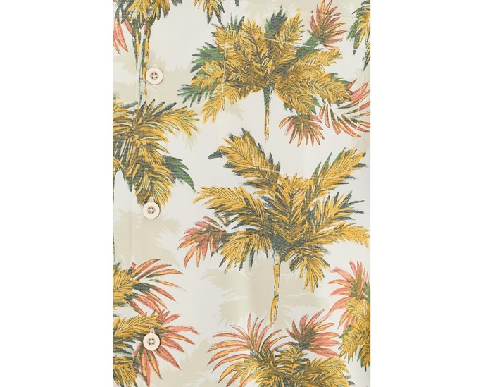 Tommy Bahama Рубашка Coastal Ease Palm Voyage с принтом пальм