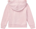 Детское худи Polo Ralph Lauren Kids из мягкого флиса с капюшоном