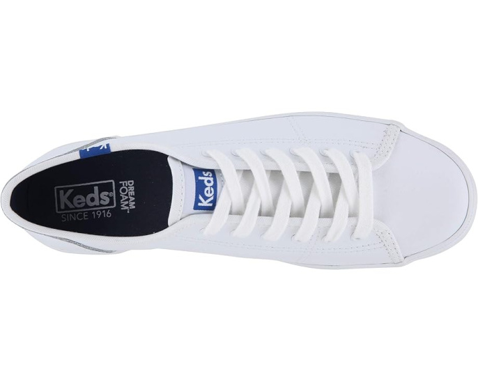 Кроссовки Keds Kickstart Lace Up из кожи с гибкой подошвой