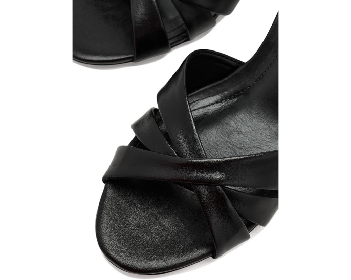 Schutz босоножки Keefa Block Mule на устойчивом каблуке