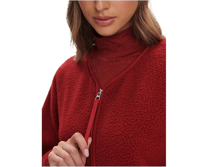 Varley флисовая куртка Marina Collarless без воротника