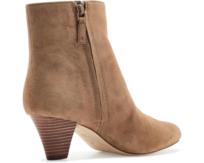 Emersyn Suede Bootie Heels