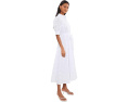 Платье-рубашка миди Larkyn Midi Shirtdress от Lilly Pulitzer с расклешенным подолом