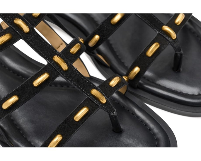 MICHAEL Michael Kors босоножки Noa Flat Sandals из замши с застежкой-молнией