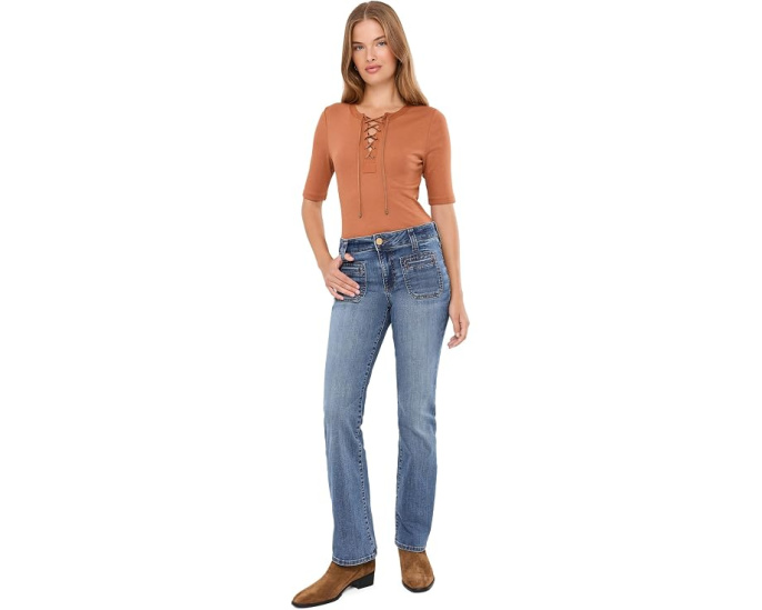Джинсы Petite Natalie Bootcut в цвете Interactive от KUT from the Kloth