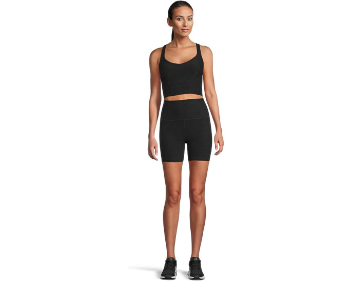 Beyond Yoga Intensity Racerback кроп-топ с втачным бюстгальтером средней поддержки