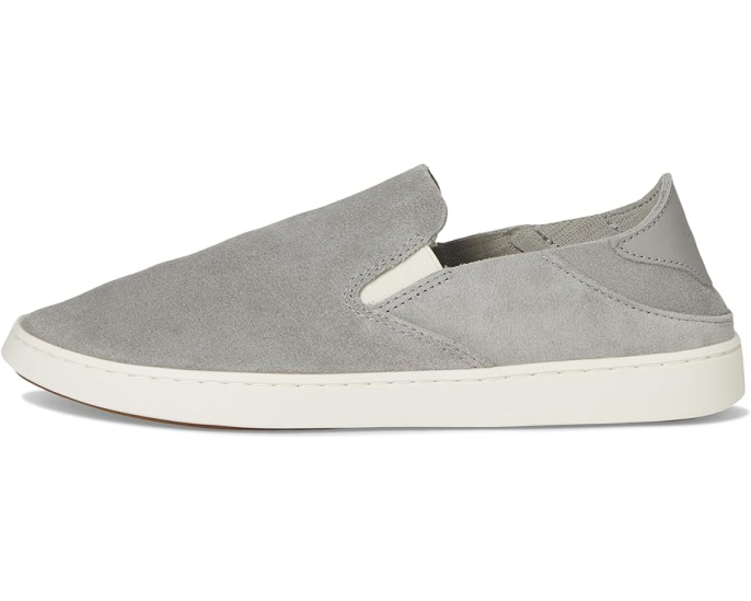 Сланцы OluKai Pehuea Luxe из замши с откидной пяткой