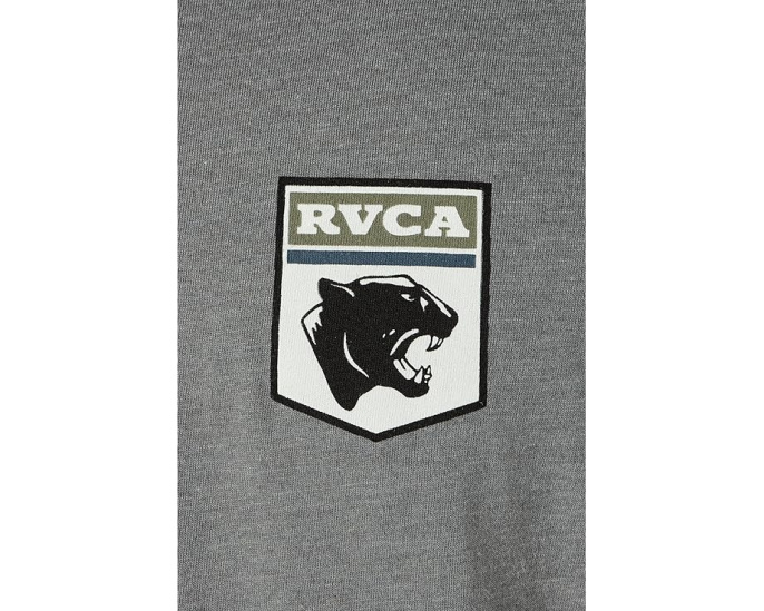 Футболка RVCA Pantero Short Sleeve с принтом и красной строчкой