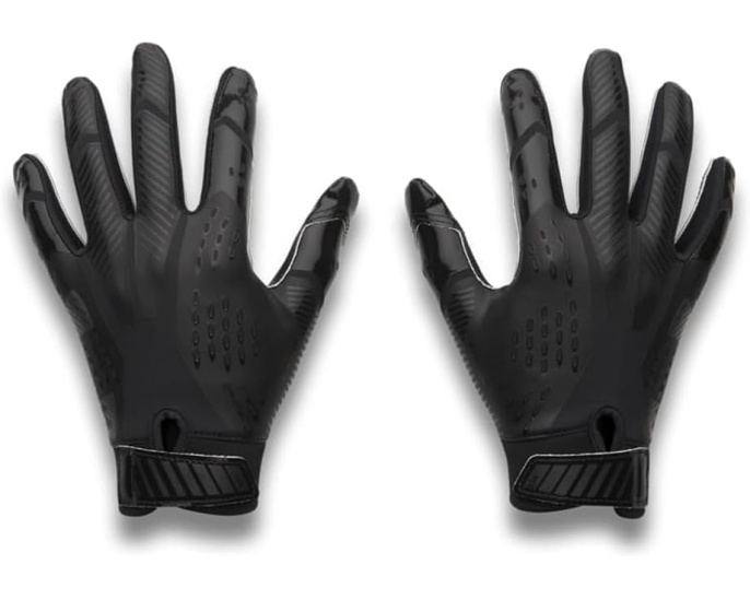 Детские футбольные перчатки Under Armour Blur с липкой ладонью