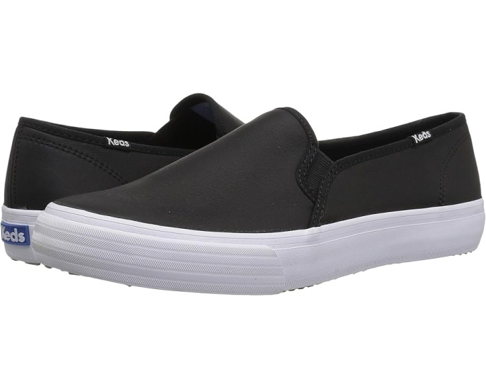 Кроссовки Double Decker Slip On с эластичными вставками и гибкой подошвой Keds
