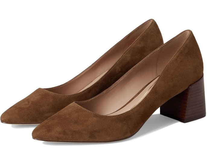 Туфли-лодочки Cole Haan Cassandra на квадратном каблуке с заостренным носком