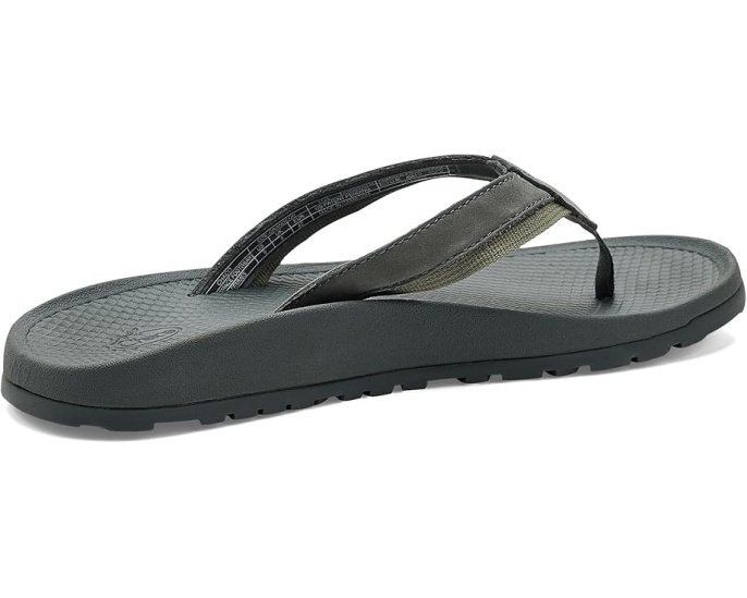 Сланцы Chaco Lowdown Leather Flip из натуральной кожи с анатомической стелькой