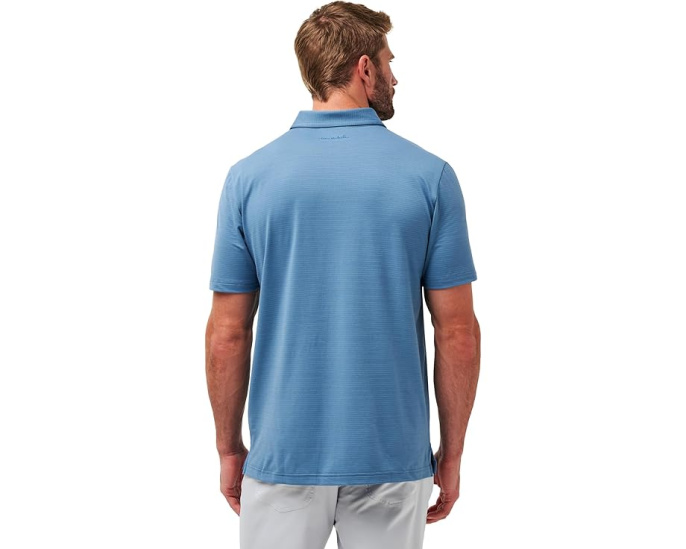 Поло TravisMathew Chicago Cubs Club Rules синее мужское