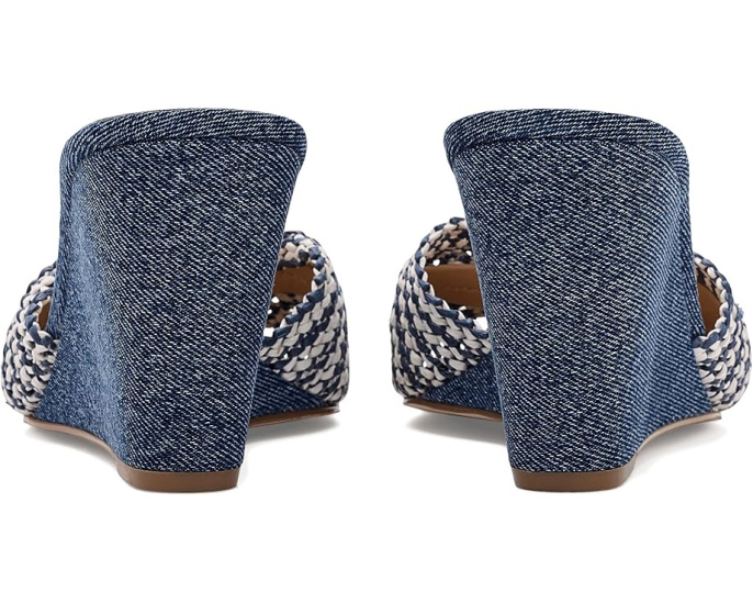 Босоножки Nine West Nessla с танкеткой и плетеным верхом