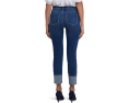 Джинсы Sheri Slim Ankle от NYDJ с манжетами из страз Vintage Lapis